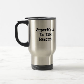 Taza De Viaje Taza del viaje del SuperMom