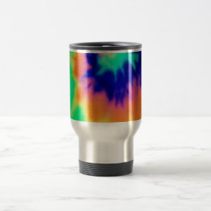 Taza De Viaje Taza del viaje del teñido anudado