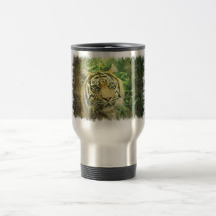 Taza De Viaje Taza del viaje del tigre siberiano