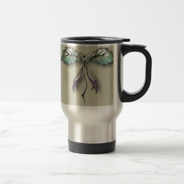 Taza De Viaje TAZA del VIAJE - mosca del dragón (Derecha)