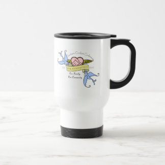 Taza De Viaje Taza del viaje - pastel del diseño del aniversario