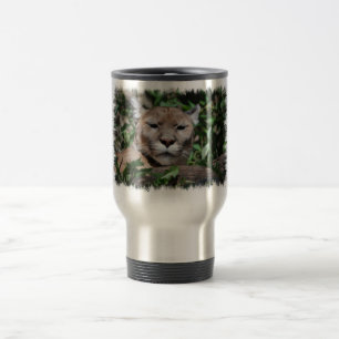 Taza De Viaje Taza despredadora del viaje del puma