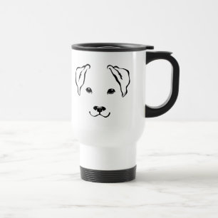 Taza De Viaje Taza dibujada mano única del viaje del acero