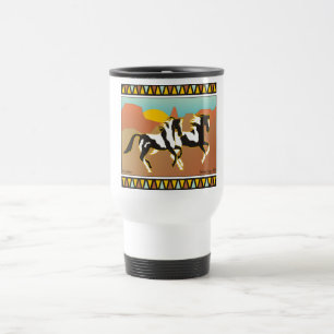 Taza De Viaje Taza ecuestre del viaje del alcohol del sudoeste