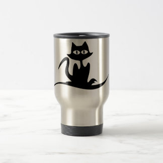 Taza De Viaje taza elegante del viaje del gato