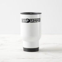 Taza enferma del viaje del batería