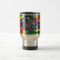 Taza ideal del viaje del artista