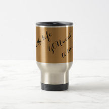 Taza inspiradora del viaje