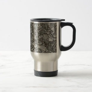 Taza De Viaje Taza negra del viaje