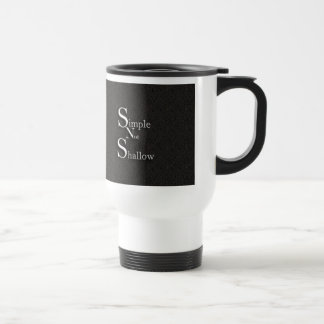 Taza De Viaje Taza no baja simple del viaje