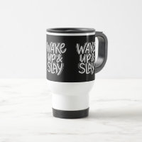 Taza para Viaje – DESPIERTA Y DOMINA Motivación Au