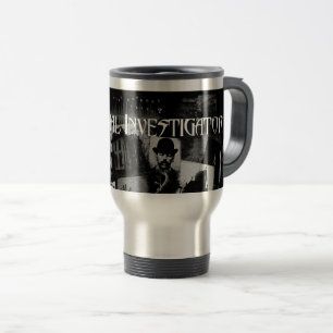Taza De Viaje Taza paranormal del viaje del investigador