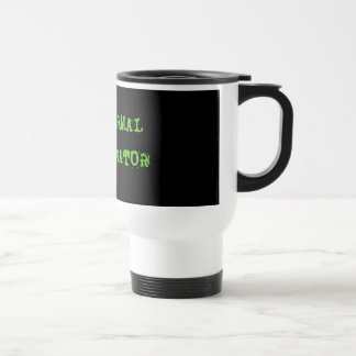 TAZA DE VIAJE TAZA PARANORMAL DEL VIAJE DEL INVESTIGADOR