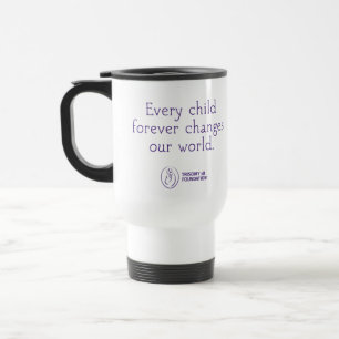 Taza De Viaje Taza personalizada fundación del viaje del Trisom