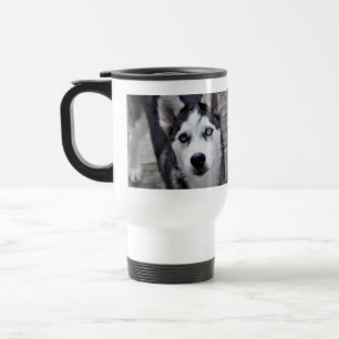 Taza De Viaje Taza plástica del viaje del perrito fornido