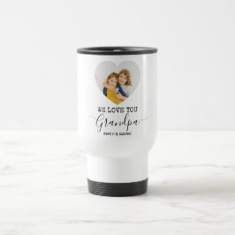 Taza De Viaje Te Amamos Abuelo | Mug de viaje personalizado