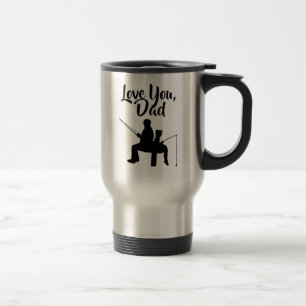 Taza De Viaje Te Amas Papi Pescar