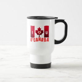 Taza De Viaje Te Amo O'Canada