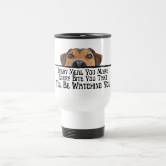 Taza De Viaje Te estaré vigilando el divertido Tumbler de Perro