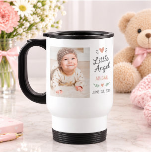 Taza De Viaje Te Quiero Abuela" 2-fotos 