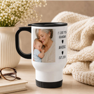 Taza De Viaje Te Quiero Abuela Día de los Abuelos