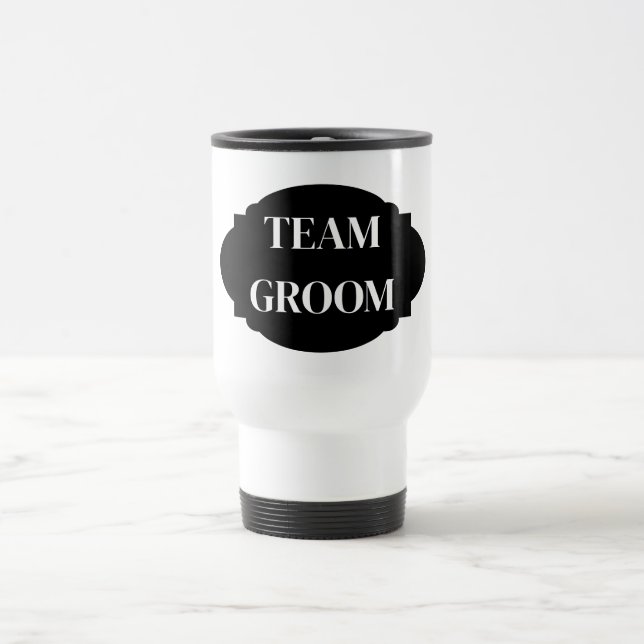 Taza De Viaje Team Groom Travel Mug (Centro)