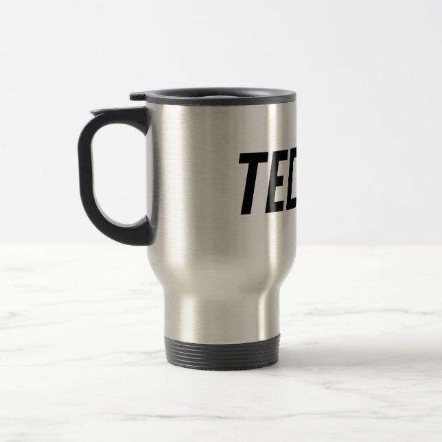 Taza De Viaje TECHNO Music (Izquierda)
