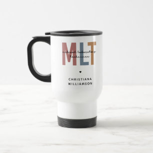 Taza De Viaje Técnico de Laboratorio Médico de MLT Personalizado