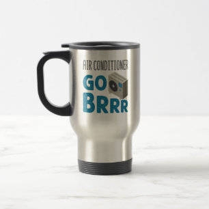 Taza De Viaje Tecnología de HVAC Aire Acondicionado técnico Go B