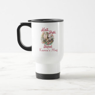 Taza De Viaje Tejiendo la Alpaca