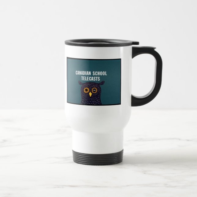 Taza De Viaje Telecomunicaciones escolares de Canadá (Derecha)