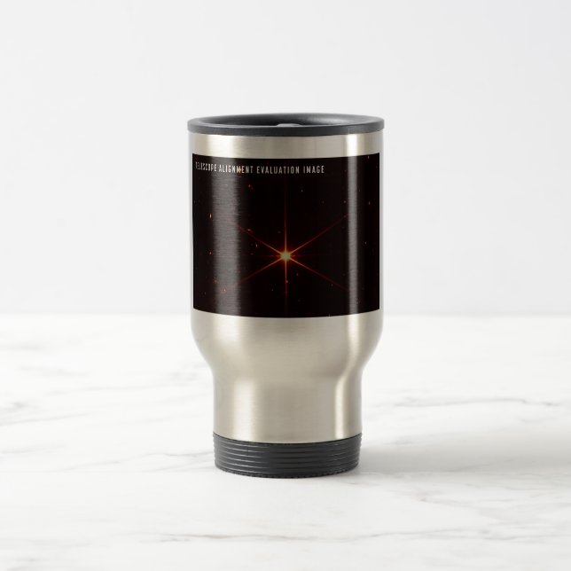 Taza De Viaje Telescopio espacial Webb, una guía de alineación e (Centro)