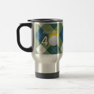 Taza De Viaje Tema de golf / golf / cumpleaños de golfista