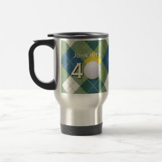 Taza De Viaje Tema de golf / golf / cumpleaños de golfista