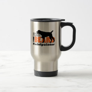 Taza De Viaje Tema la barba - Pudelpointer