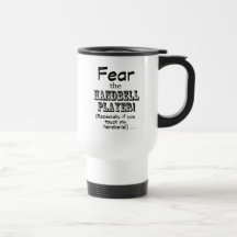 Teme La Mug De Viaje Del Reproductor De Handbell