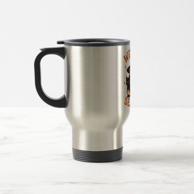 Taza De Viaje Temporada de brujería (Izquierda)