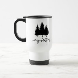 Taza De Viaje Temporada navideña minimalista de navidad