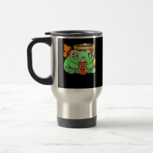 Taza De Viaje Temporada pasada de especias de calabaza de rana e