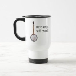 Taza De Viaje Tenga banjo, viajará