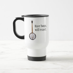 Taza De Viaje Tenga banjo, viajará