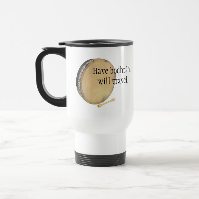 Taza De Viaje Tenga Bodhrán, viajará (Izquierda)