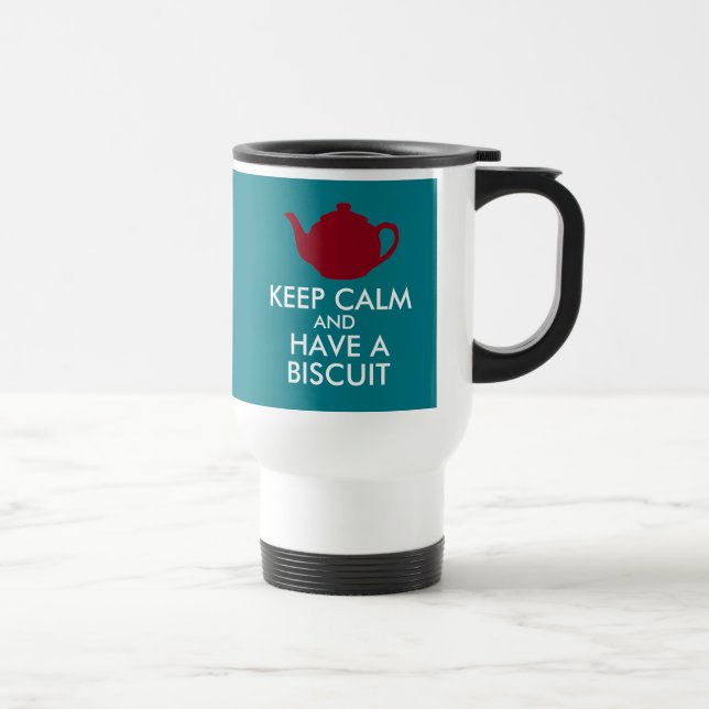 Taza De Viaje ¡Tengan un Biscuit! 2.0 (Derecha)