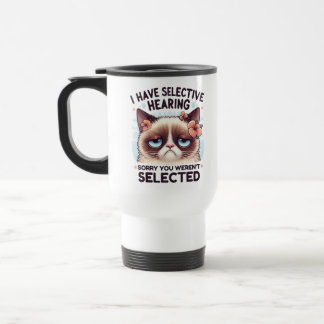 Taza De Viaje Tengo Audición Selectiva Regalo Divertido para Ama