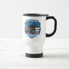 Taza De Viaje Tennessee para proteger y para servir el coche