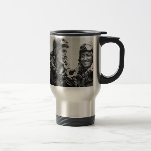 Taza De Viaje Tenzing Norgay Edmund Hillary Everest 1953 (Derecha)