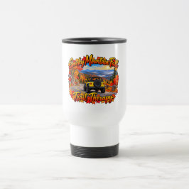 Taza De Viaje Terapia de sendero de otoño en Smoky Mt
