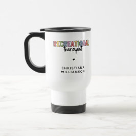 Taza De Viaje Terapia Recreacional Personalizada