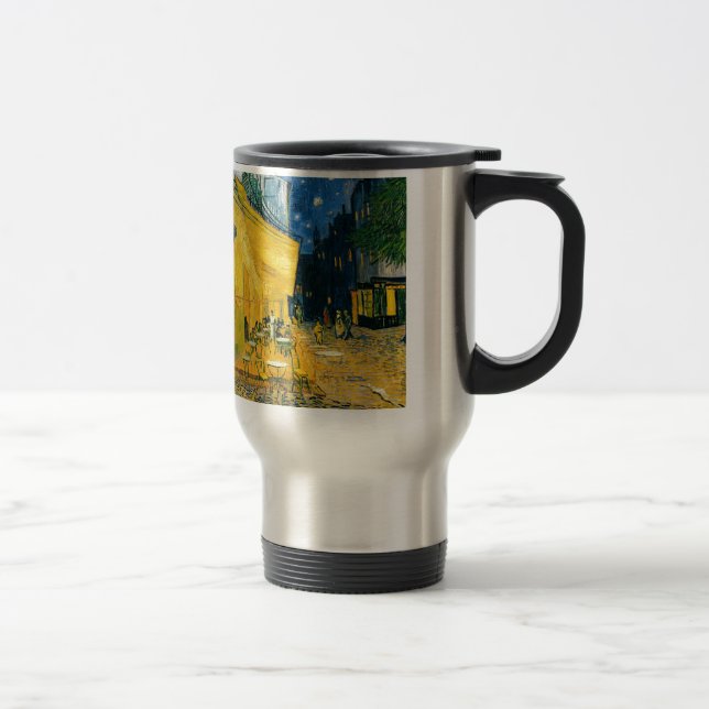 Taza De Viaje Terraza del café de Vincent van Gogh el |, Place (Derecha)