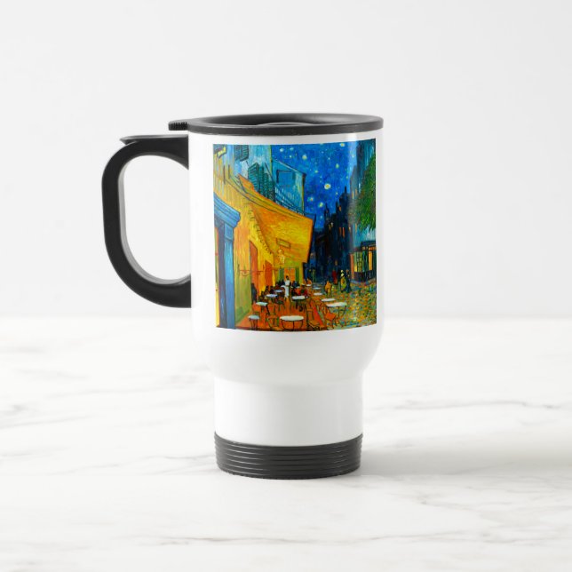 Taza De Viaje Terraza Van Gogh Café de noche (Izquierda)